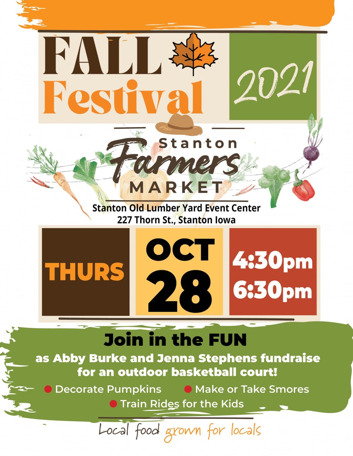 Check out the October Farmers Market - City of Stanton, Iowa